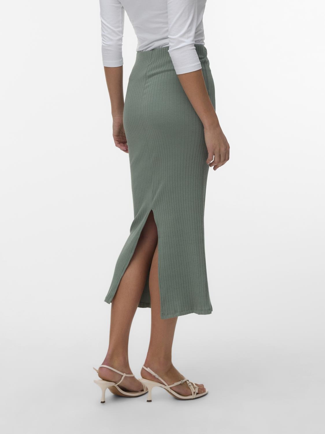 VMRUBY Long Skirt - Laurel Wreath - VERO MODA & VILA Bergvik